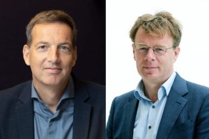 Maarten IJzerman (links) en Stefan Sleijfer